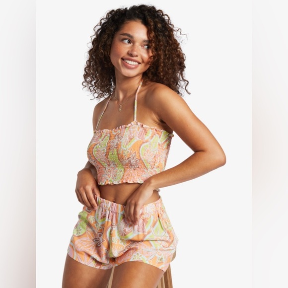 Roxy Warm Waters - Bandeau Top size Medium - Picture 4 of 13